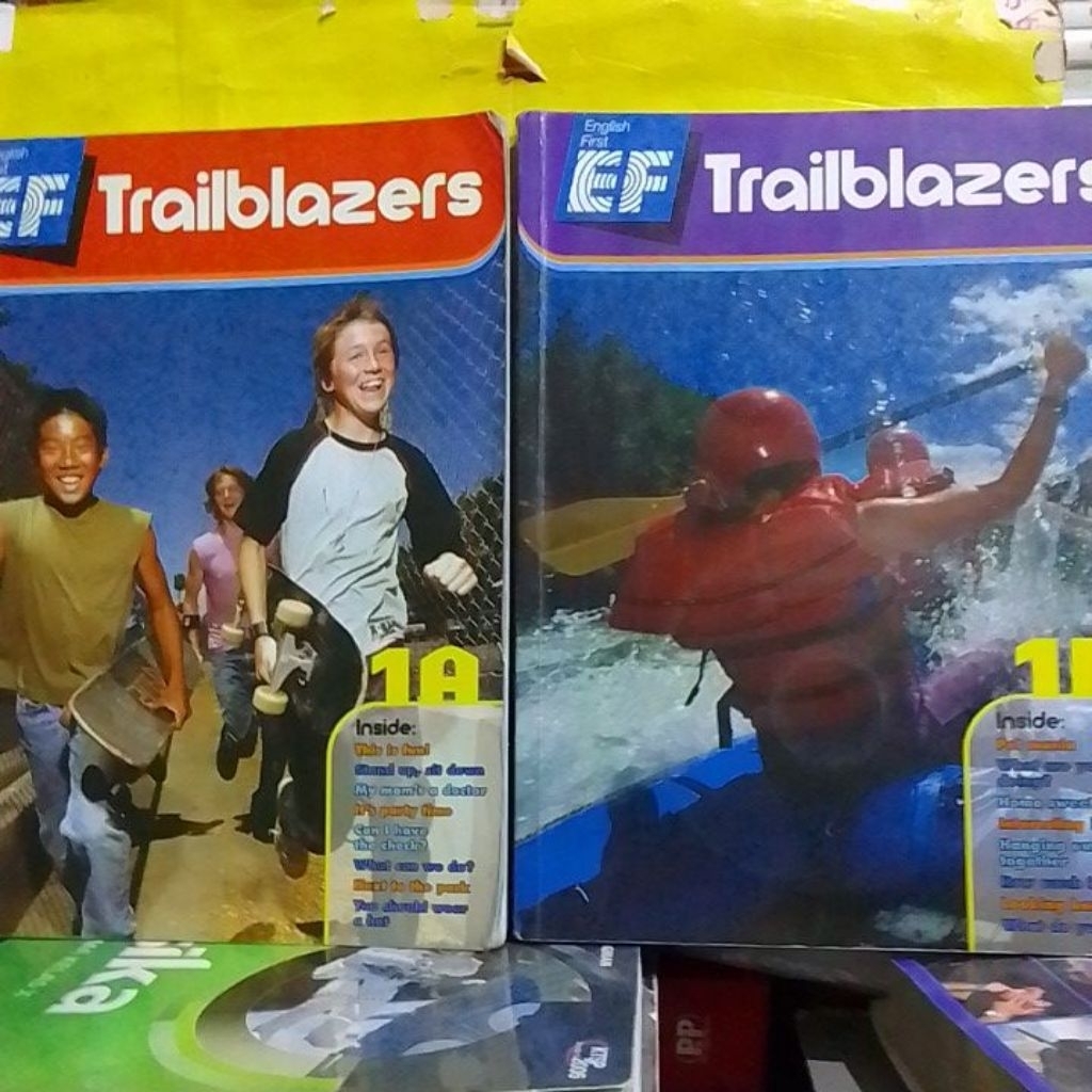 BUKU ORIGINAL EF Trailblazers 1 A & B - 2 A