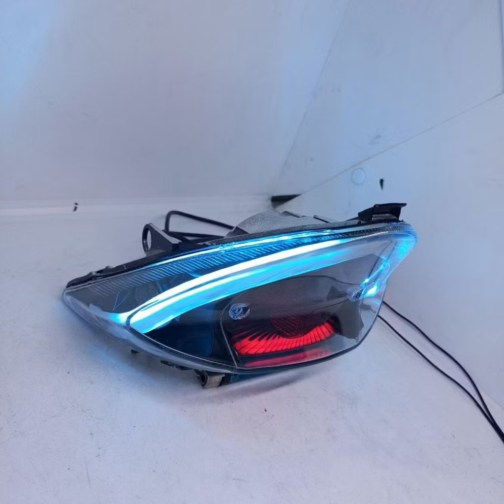 CUSTOM LAMPU STOP JUPITER MX 135 LAMA MX OLD PLUS ALIS RUNING
