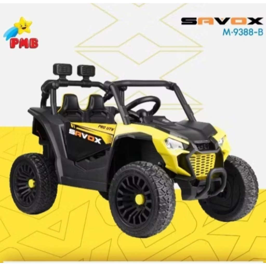 Mobil Aki Jeep Anak Ban full karet