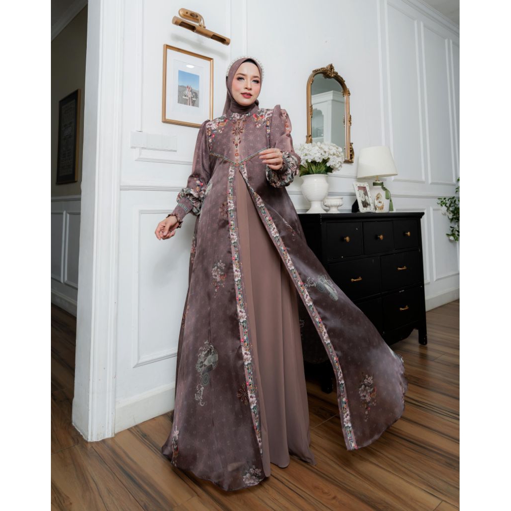 BISA COD (MAQEERA SERIES BY ELDEENA SYARI ORI PREMIUM GAMIS ELDEENA TERBARU GAMIS ELDEENA SYARI TERB