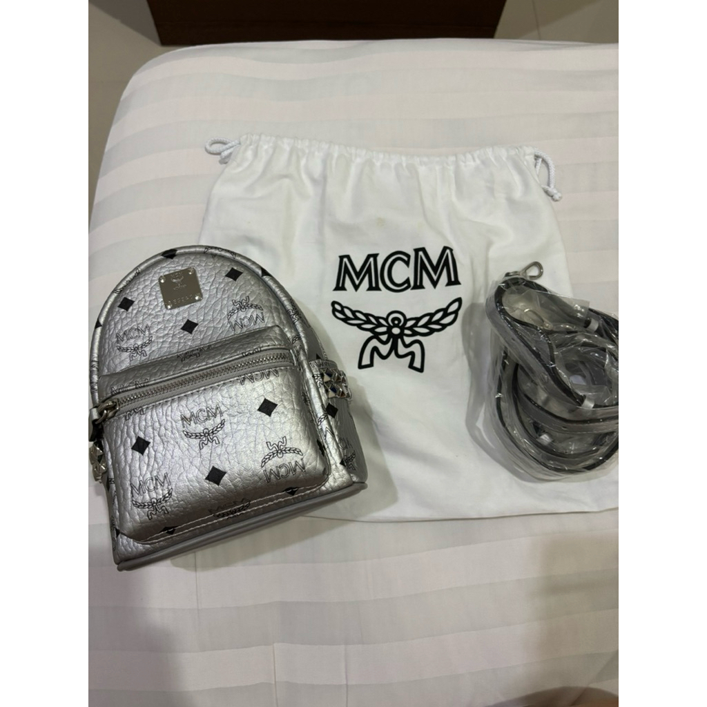 preloved mcm bebeboo silver