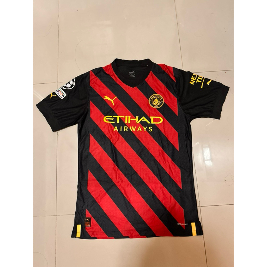 Manchester City 2022-23 Third Jersey Player Issue Preloved