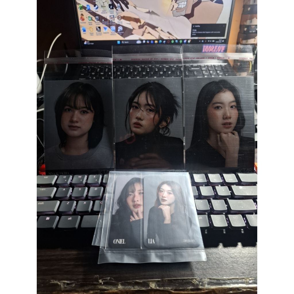 Photocard Photopack JKT48 Calendar Freckles - Oniel, Amanda, Lia, Jemima, Nachia