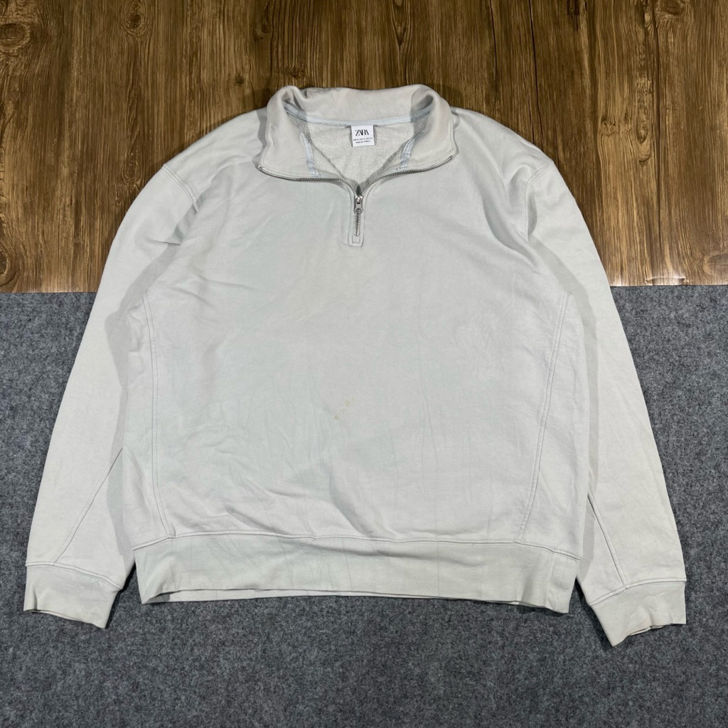 Crewneck halfzip Zara