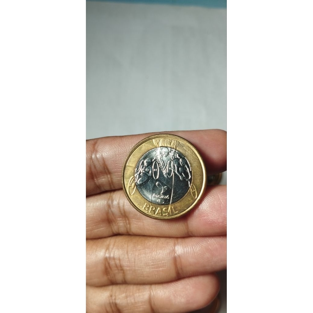 Koin 1 Real Olimpiade Rio 2016 Paratriathlon