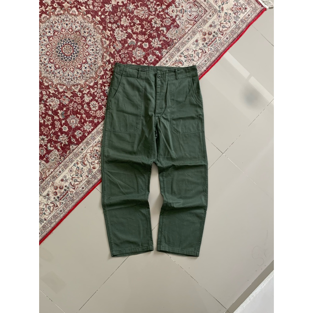 Vintage 80s Korean Army HBT Trousers