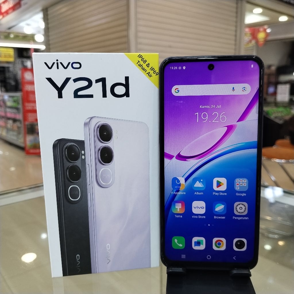 VIVO Y21D 8/128 VIVO Y 21D 8/128 SECOND BEKAS GARANSI PANJANG
