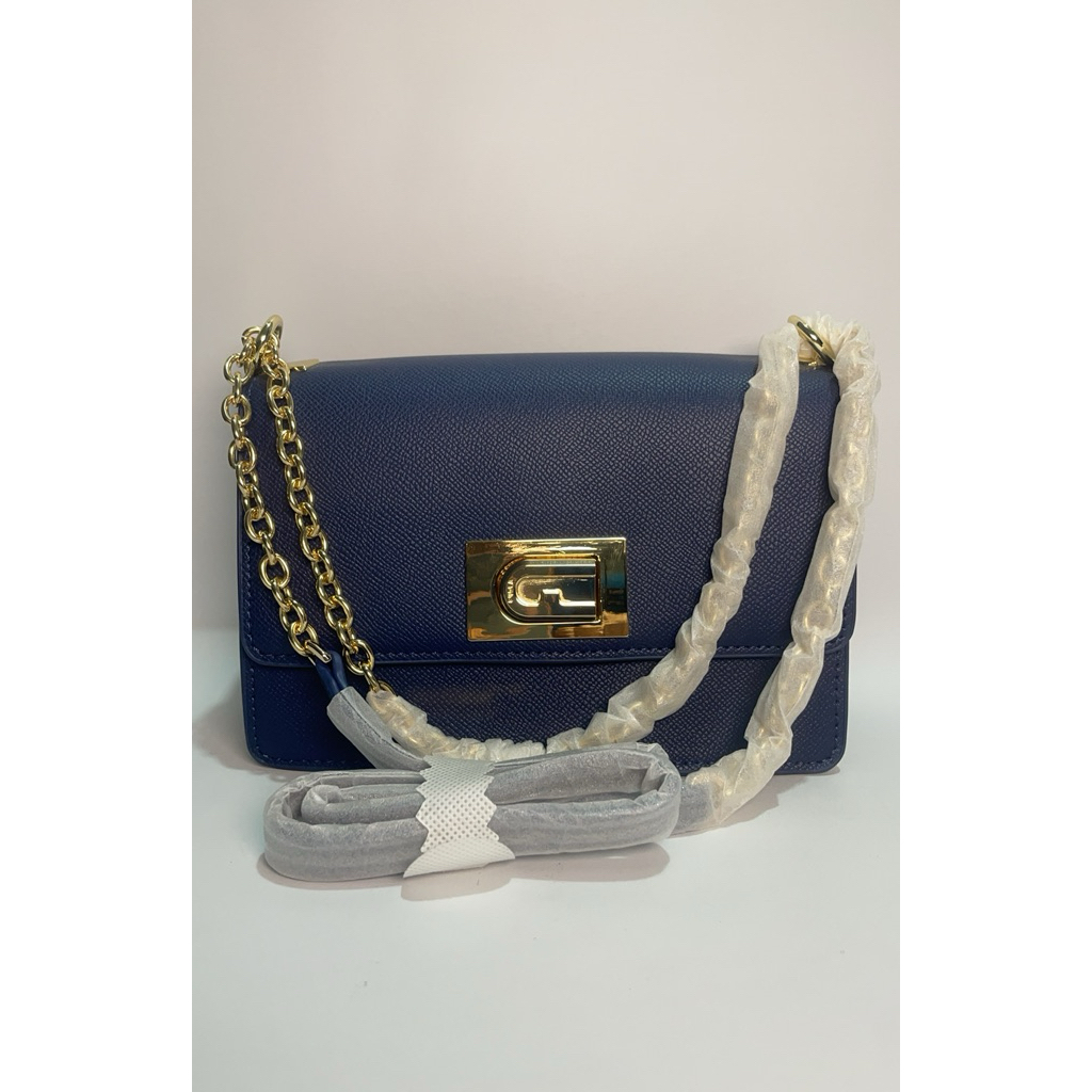 FURLA SLING BAG NAVY