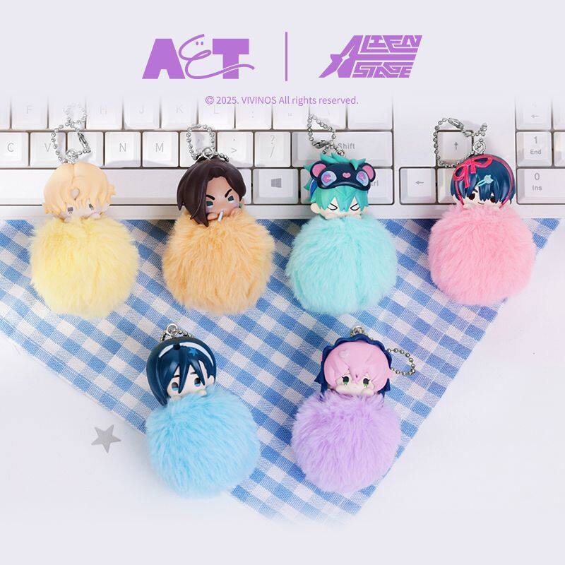 READY STOCK ALIEN STAGE ALNST [AET] Plush Keychain Pendant