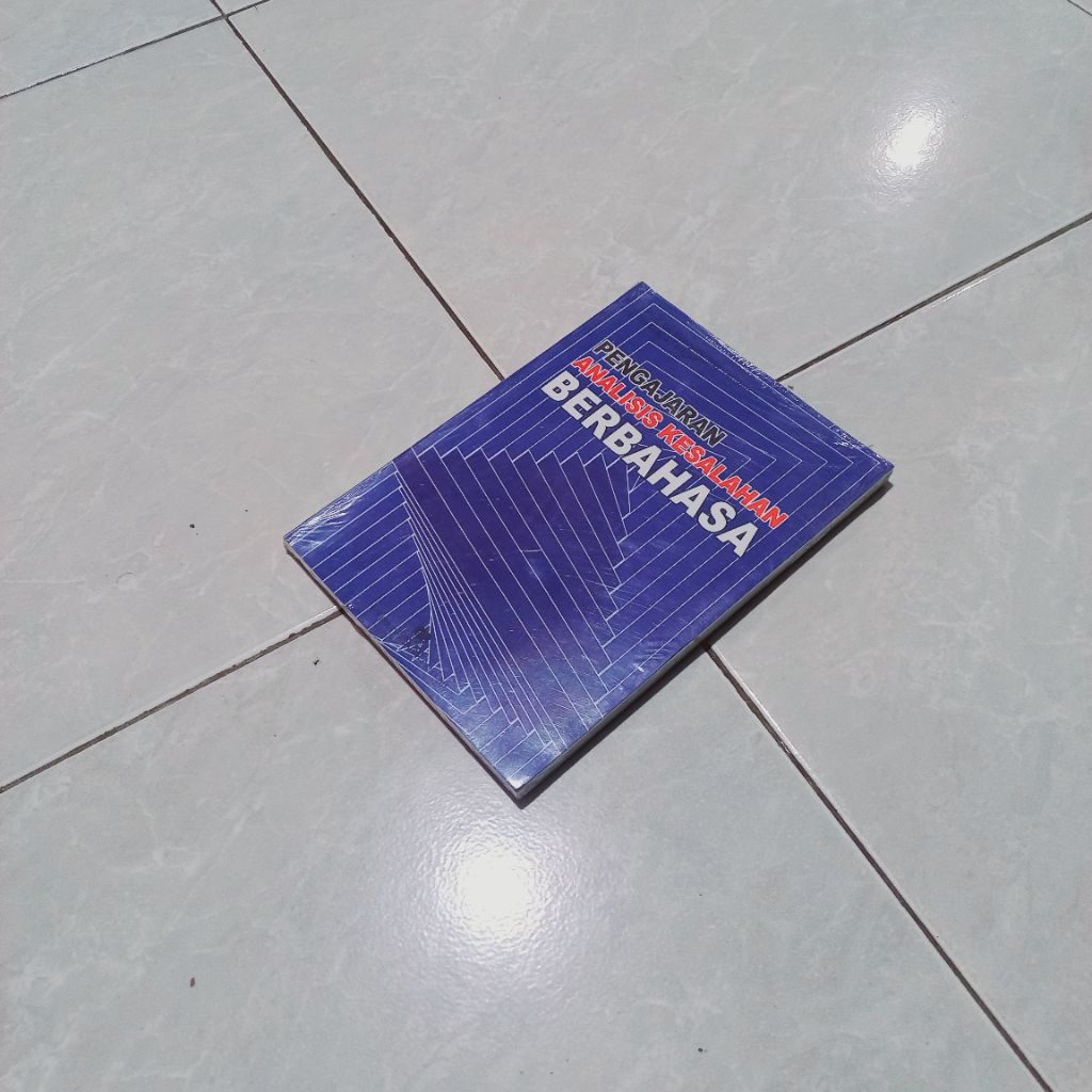Buku Pengajaran Analisis Kesalahan Berbahasa