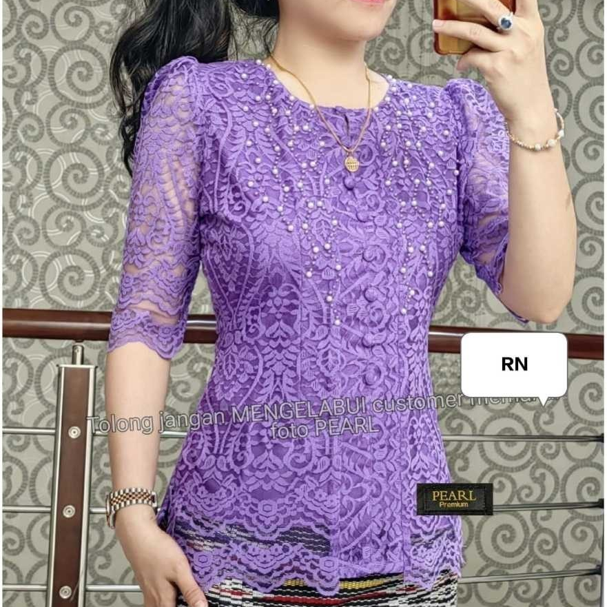 GF BLUS BROKAT PREMIUM/KEBAYA PESTA BATAK MUTIARA