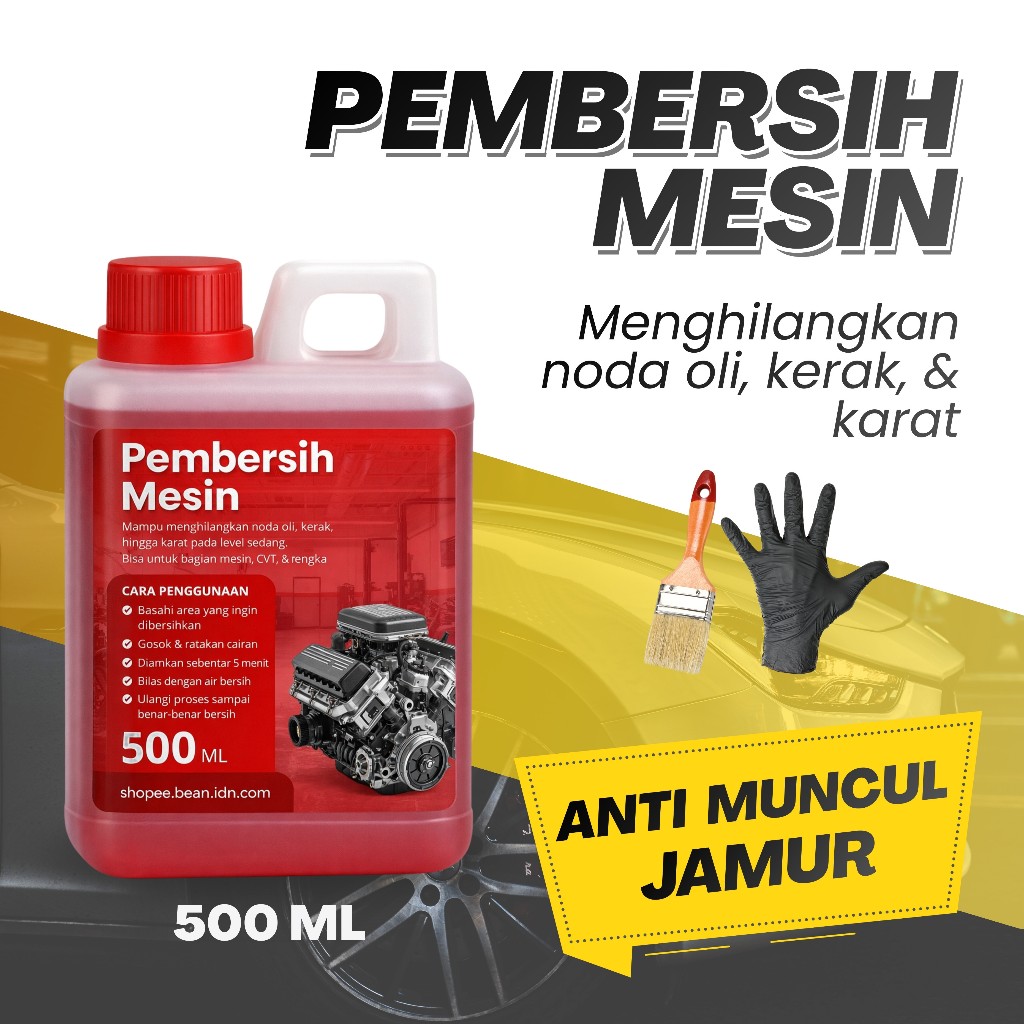 Engine Degreaser Mesin Motor | Engine Degreaser Pembersih Mesin Motor | Pembersih Kerak Pada Motor