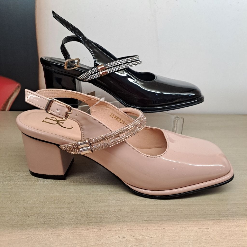 sepatu bustong wanita yongki komaladi hak 5 cm