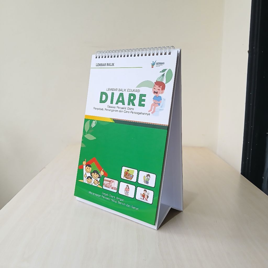 Lembar Balik Diare | Lembar Balik Edukasi Diare | Lembar Balik Promkes | Lembar Balik Kesehatan