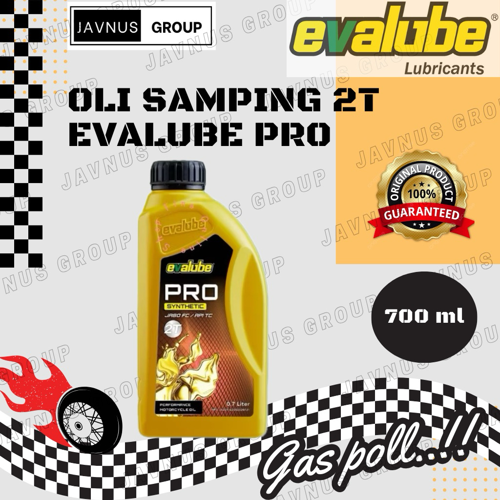 Oli Samping Evalube Pro 2T Original Oli Samping 2T Oli Samping Evalube