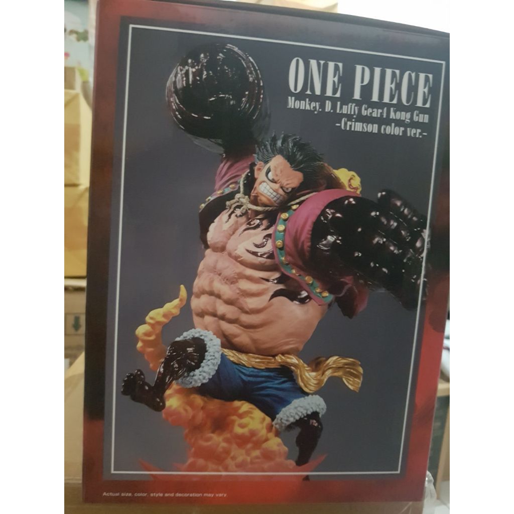 Luffy Kong Gun Crimson Action figure one piece