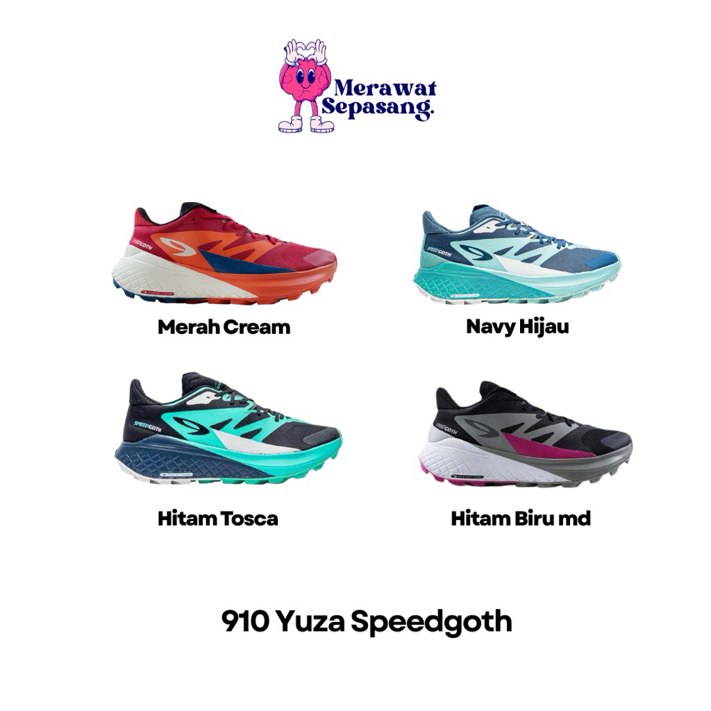 SEPATU TRAIL RUN 910 YUZA SPEEDGOTH