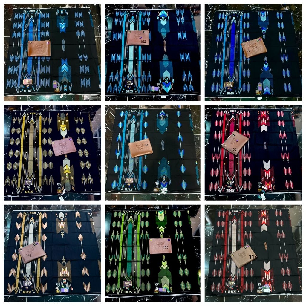 SARUNG BHS SGB ROYAL GOLD HITAM