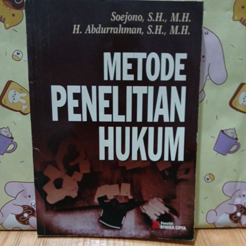 Metode penelitian hukum by Soejono,S.H.M.H.Dkk. ASLI ORIGINAL
