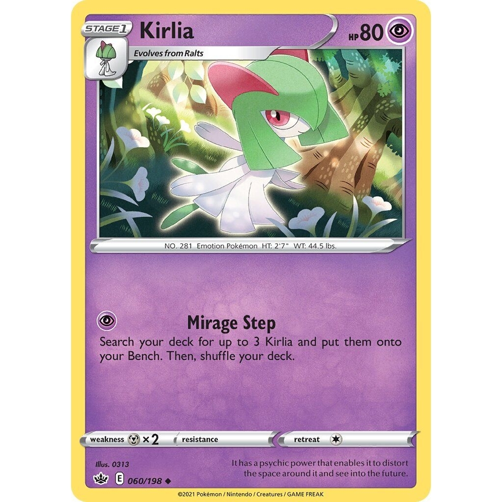 Tcg Pokemon Kirlia 2021 Common Chl