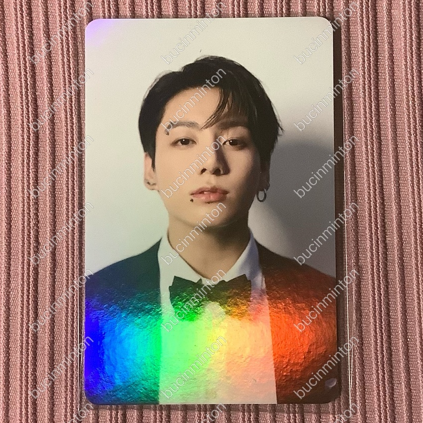 [OFFICIAL] Jungkook Special Card The Fact Music Award China 2021 Photocard Hologram PC BTS Holo