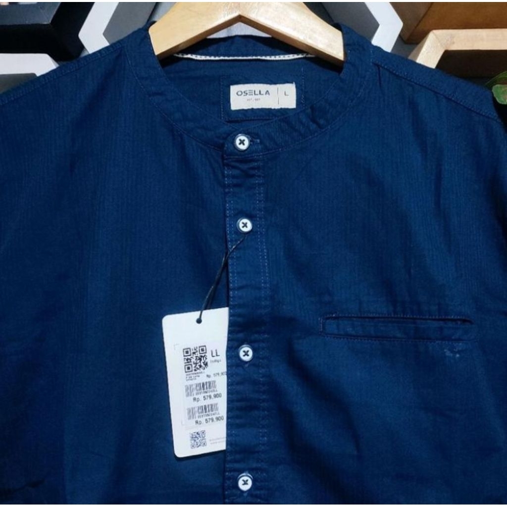 OSELLA Baju koko kemeja pakaian laki laki pria Original