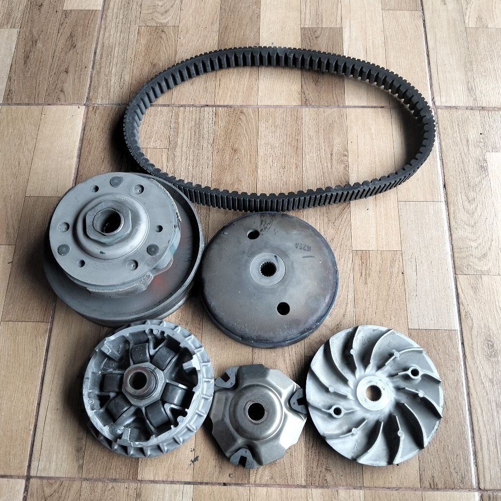 paket cvt Vario 160 set pully komplit original Vario 160 pcx 160 adv 160 cvt pully set Vario 160 set
