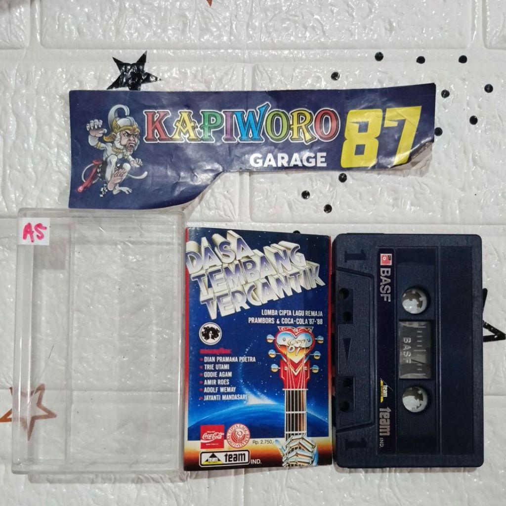 KASET PITA ,,,,DASA TEMBANG TERCANTIK LOMBA CIPTA LAGU REMAJA PRAMBORS & COCA - VOLA '87-'88