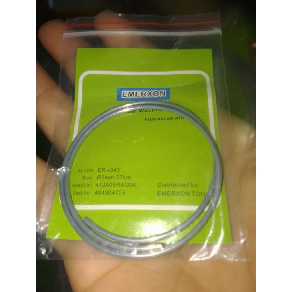 KAWAT LAS EVAP EMERXON 37 CM KAWAT ALUPLATINUM KUALITAS SUPER DI JAMIN MUDAH LELEH DAN NEMPEL