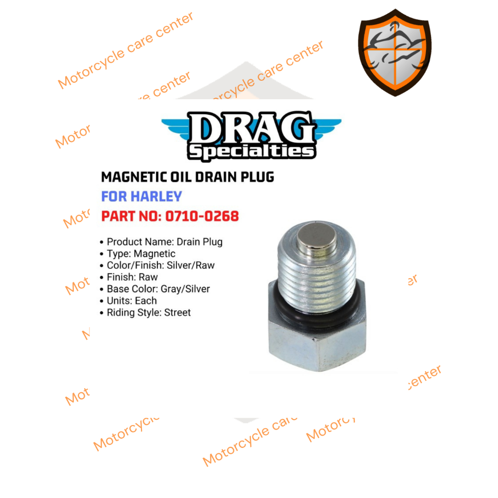 MAGNETIC OIL DRAIN PLUG FOR HARLEY 0710-0268