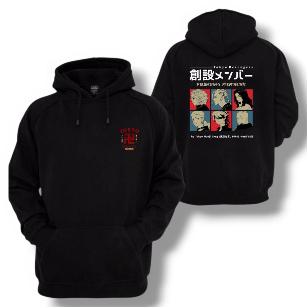 Sweater Hoodie Anime Tokyo Revengers Jaket Hoodie Tokyo Revengers Unisex L-XXL