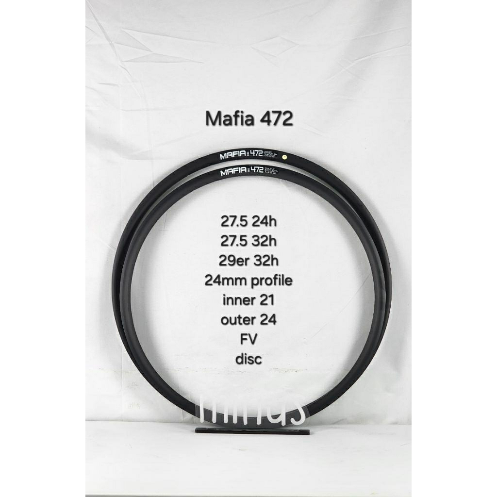 Velg Mafia 472 27.5 / 29er Disc 24H 32H Profile 24mm FV