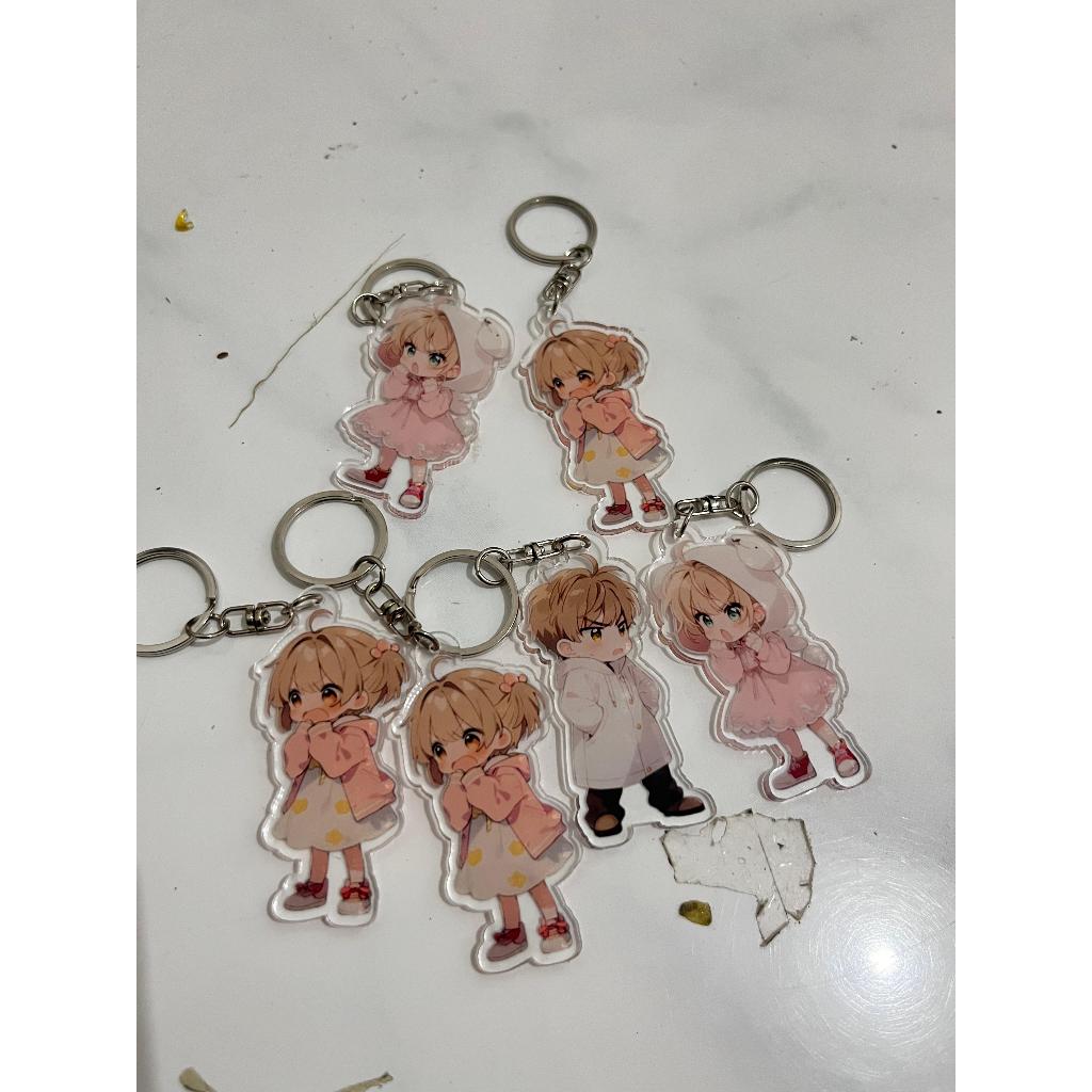 Gantungan Kunci Akrilik Custom Gantungan Kunci SATUAN Ganci Satuan