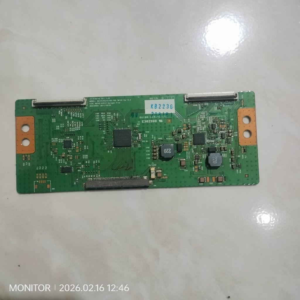 TICON TIKON TCON TV LG 32LS3150 TCONLG32