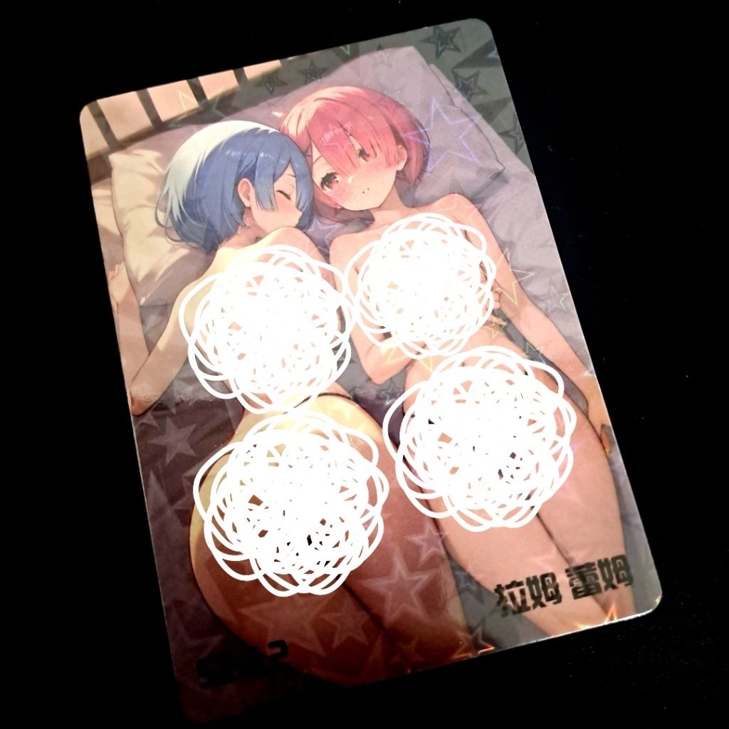 Kartu Sexy ACG Rem & Ram (Thick Card)