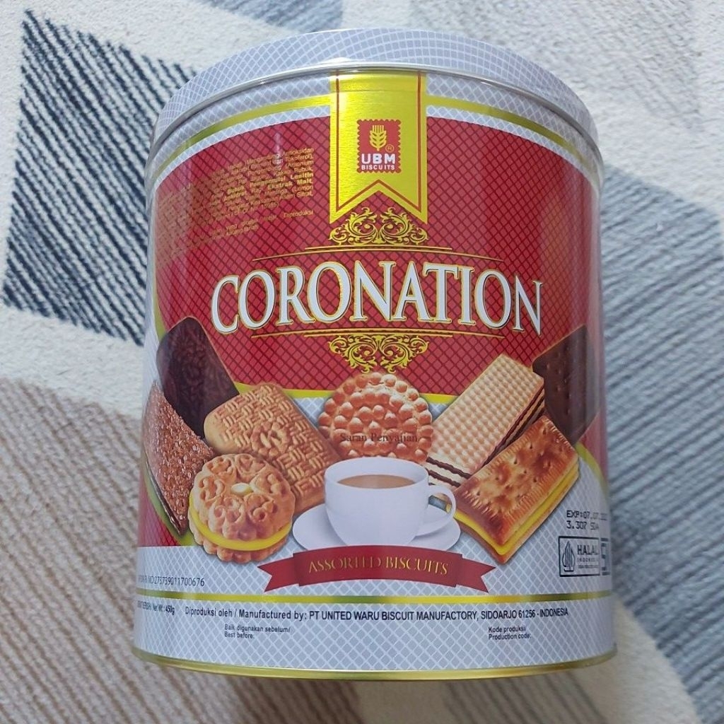 UBM biscuit CORONATION Assorted biscuits 450gr