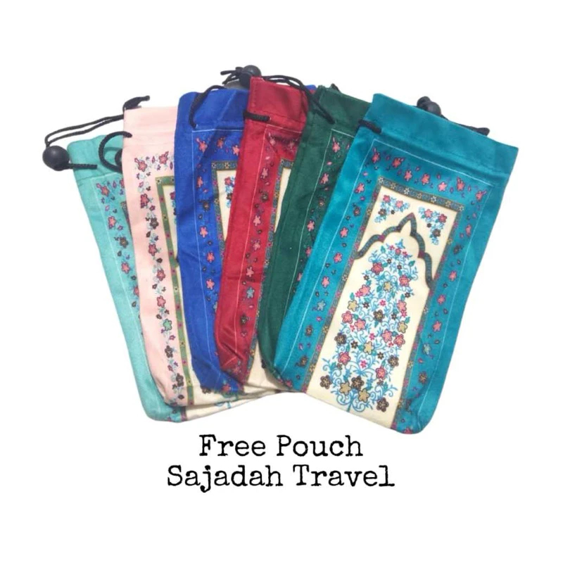 Ghina Hijab-Sajadah Traveling | Sajadah Traveling Mini Tas