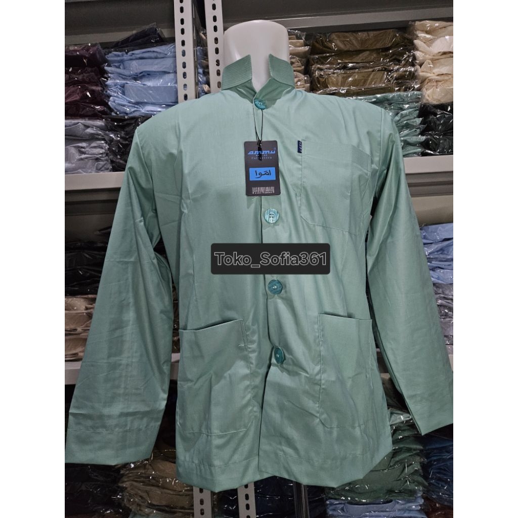 BAJU KOKO AMMU COLLECTION ORIGINAL 100% | HIJAU SAGE