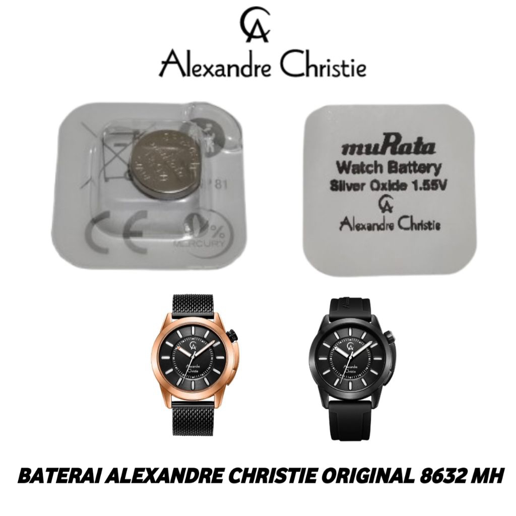 Baterai Alexandre Christie original 8632 MH