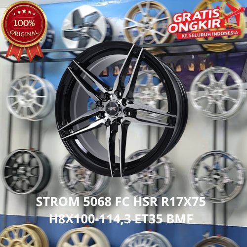 VELG MOBIL RAIZE ROCKY JAZZ AVANZA PELEK MOBIL RACING HSR STROM R17