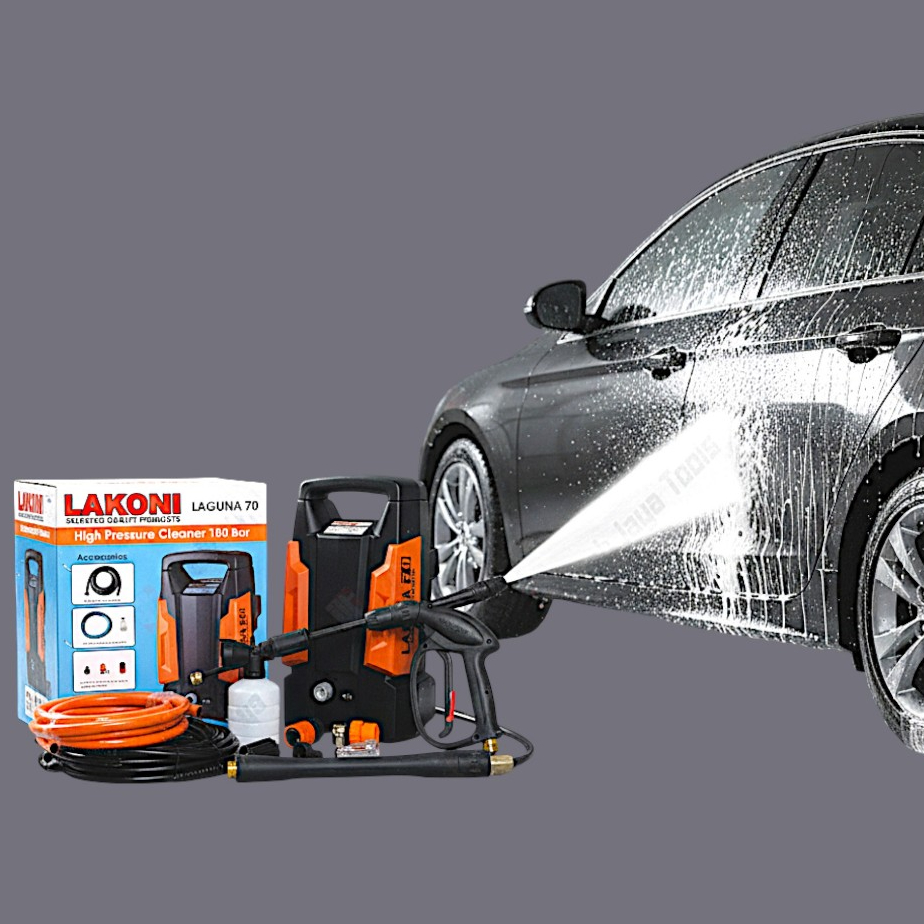 Mesin Jet Cleaner Steam Cuci Motor Mobil Lakoni Laguna 70 - Mesin Cuci Mobil - Jet Washer Laguna 70