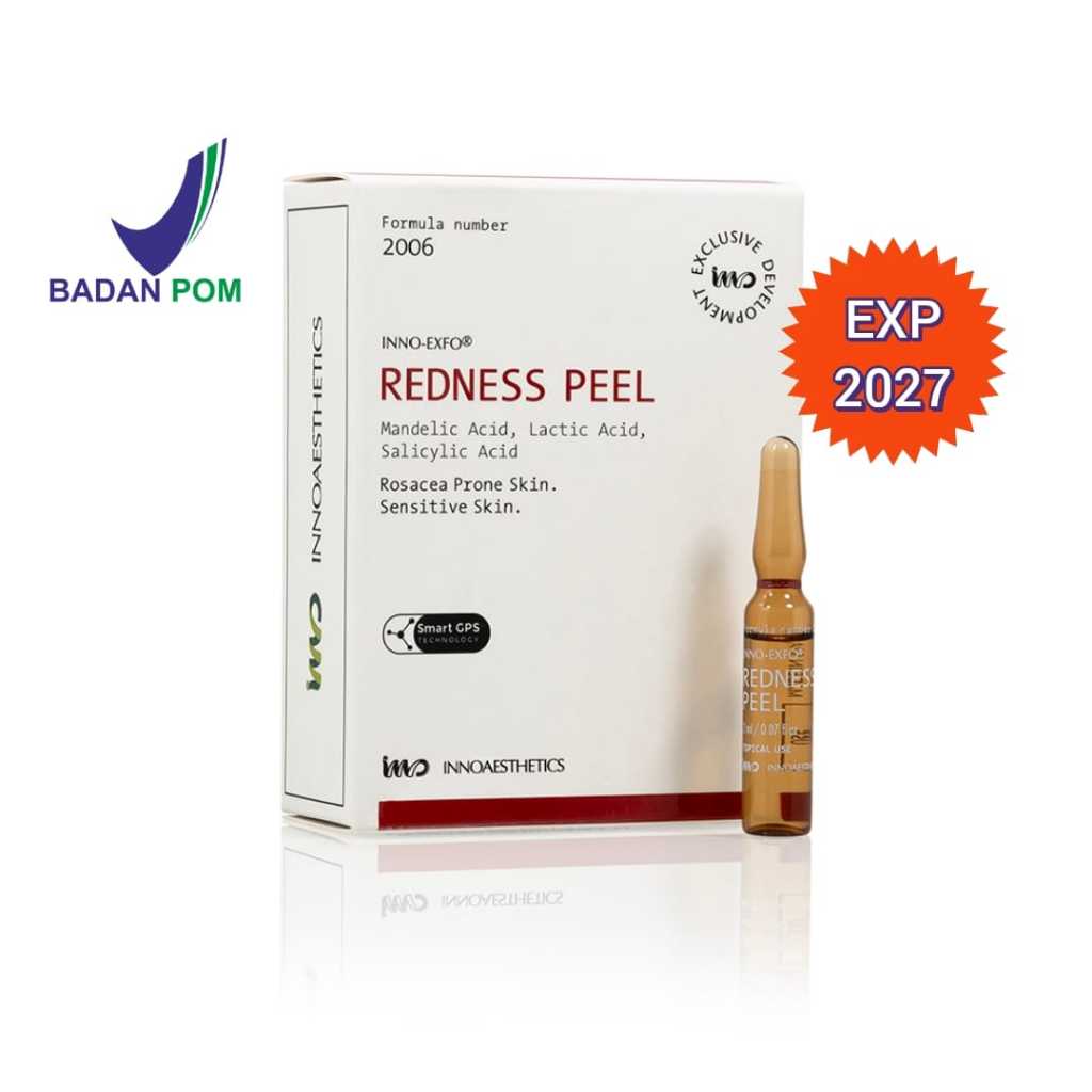 Inno Exfo Redness Peel Lactic Acid Chemical Peeling Sensitive Rosacea Skin