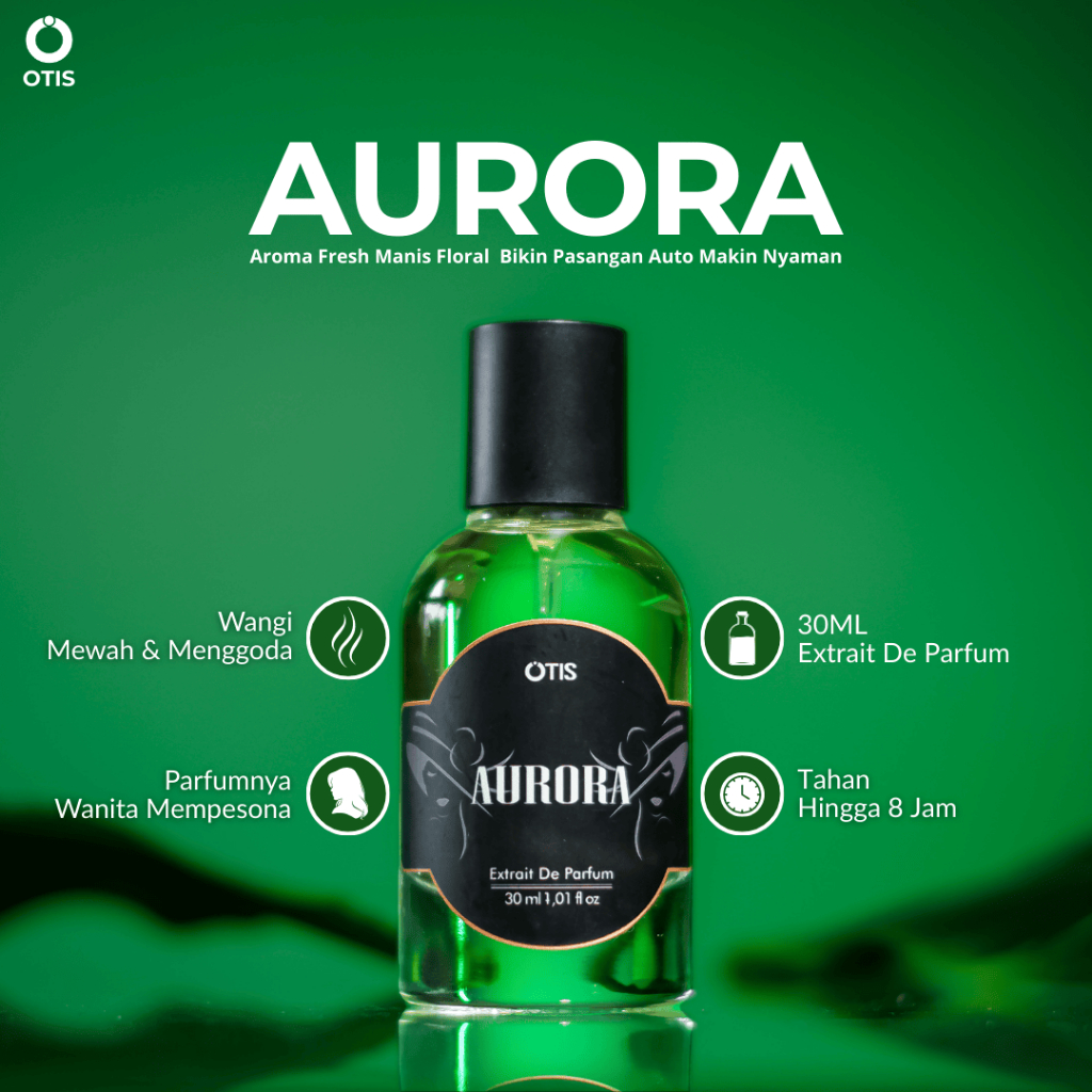 AURORA Otis Parfum - Extrait De Parfum Wanita Tahan Lama