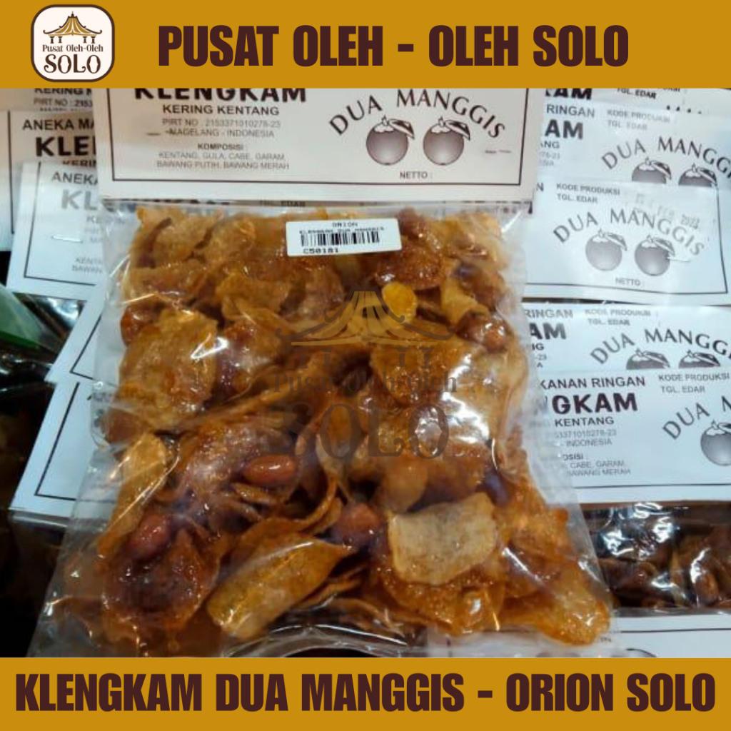 Klengkam Kering Kentang Dua Manggis - Orion Solo
