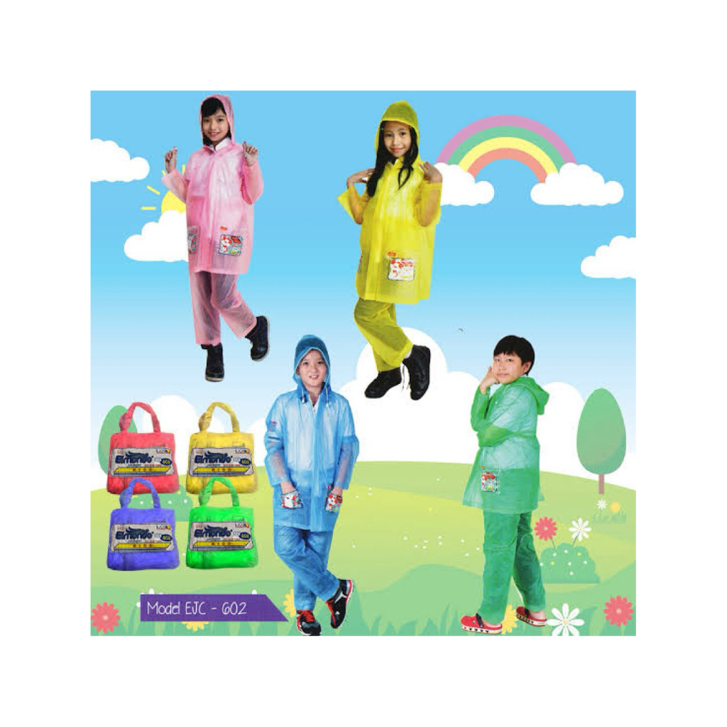 jas hujan anak elmondo 602