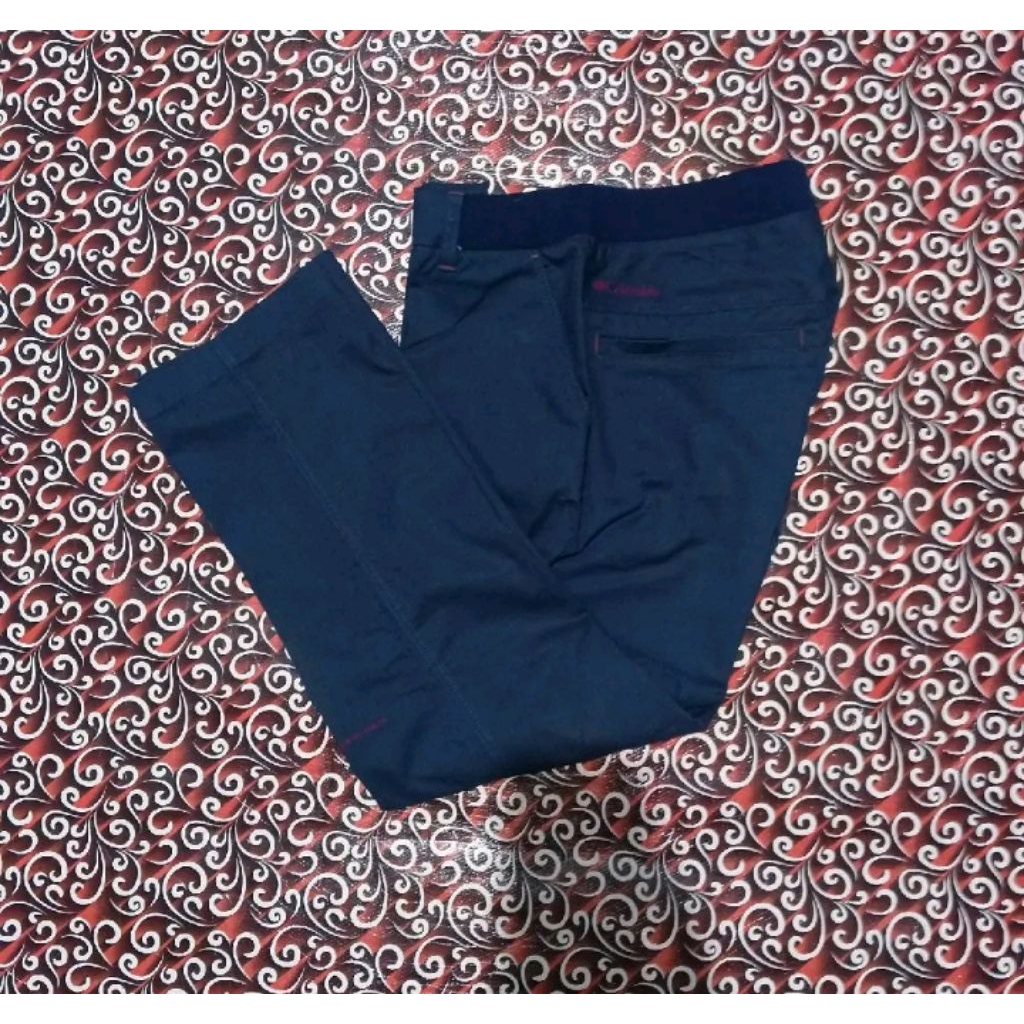 celana panjang chino pinggang karet Columbia