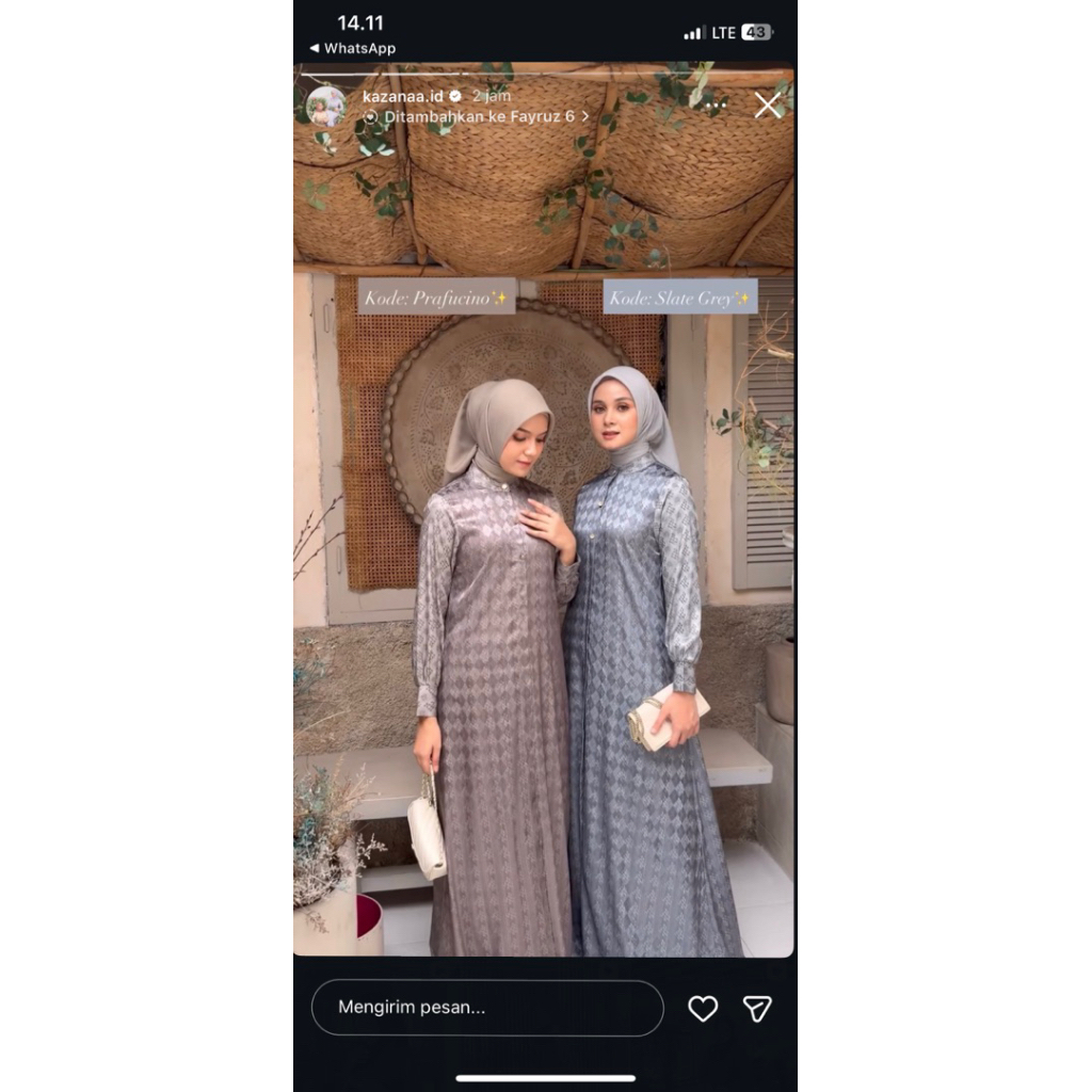 Fayruz Dress by Kazanaa.id ORI