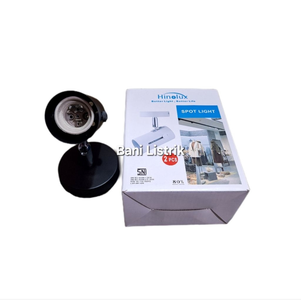Fitting Lampu Kap Sorot Fitting Spotlight