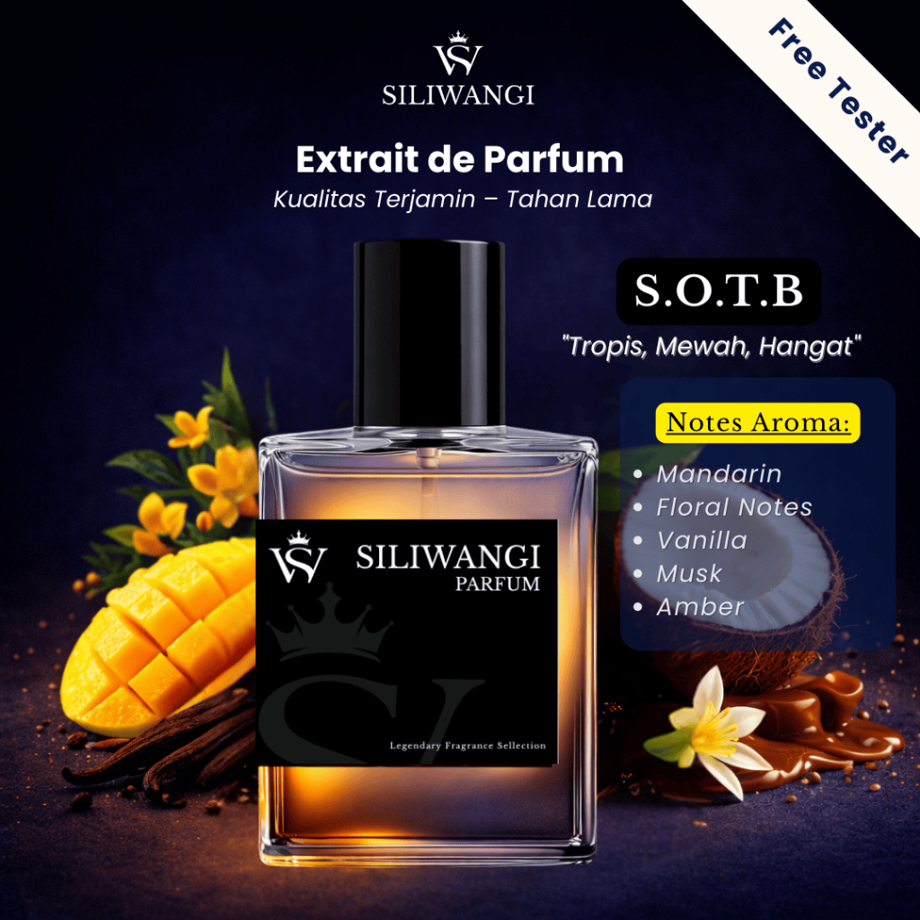 [ES . OTB ] Parfum Pria Wanita Wangi Tahan Lama Inspired ukuran 30 ml Inspired By Siliwangi Parfum