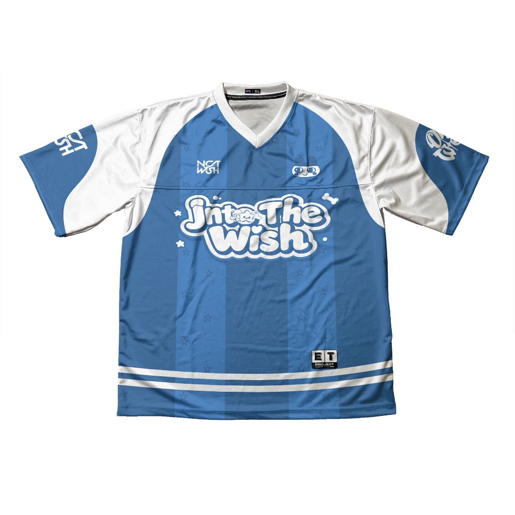 TWO SEASONS - Jersey Oversize Chest Cut NCT Wish Into The Wish Kpop Fanmade Aesthetic Streetwear Rug